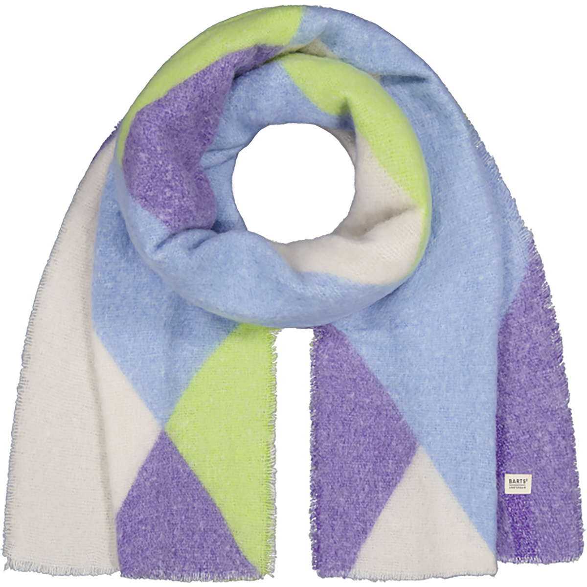 Barts Donna Sciarpa Taats (Taglia ONE SIZE, Blu)