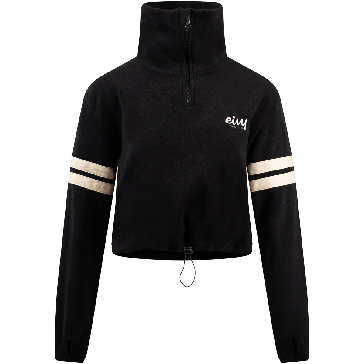 Image of Eivy Donna Maglione cropped in pile con zip Peg