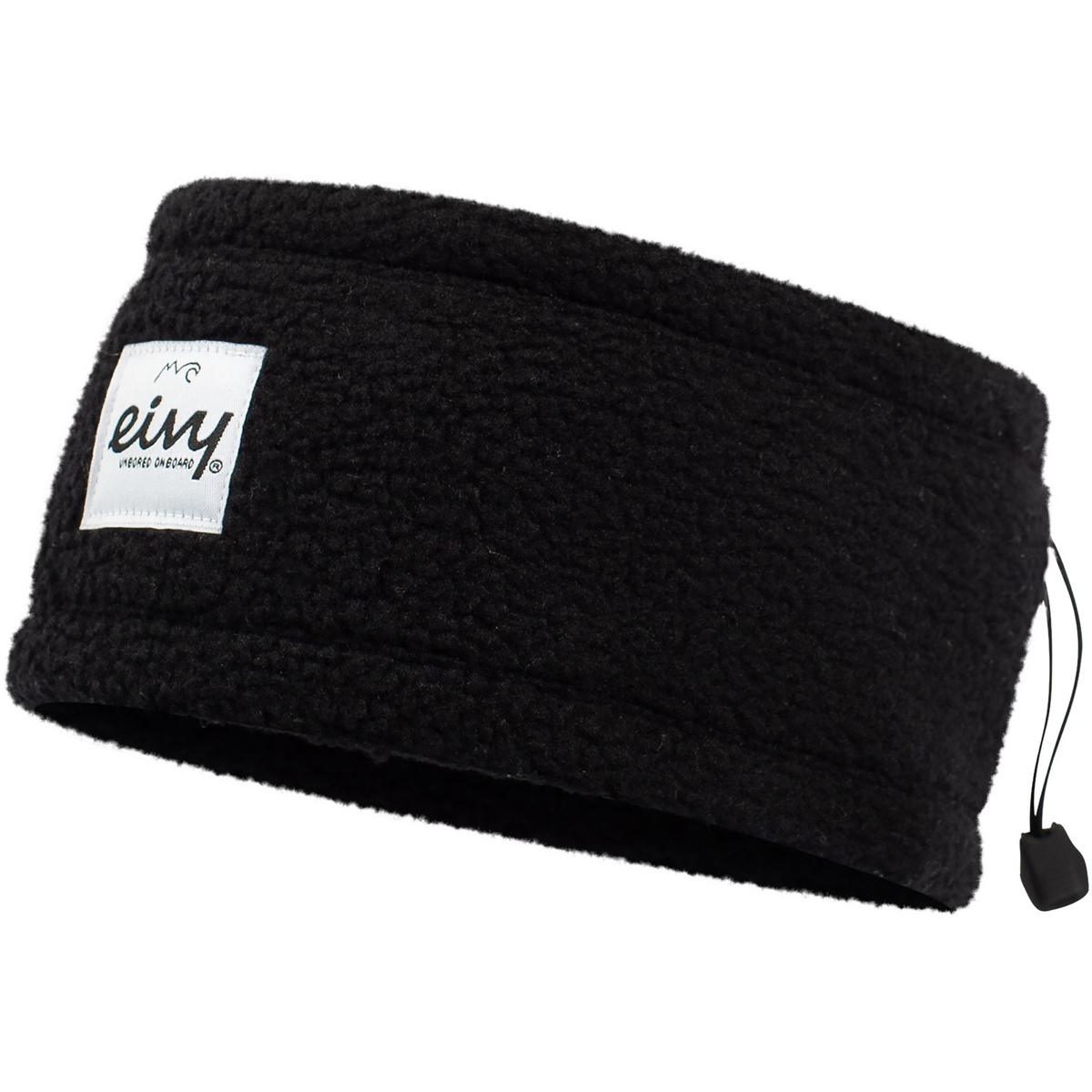 Eivy Femme Bandeau frontal Throwback Sherpa (taille ONE SIZE, Noir)