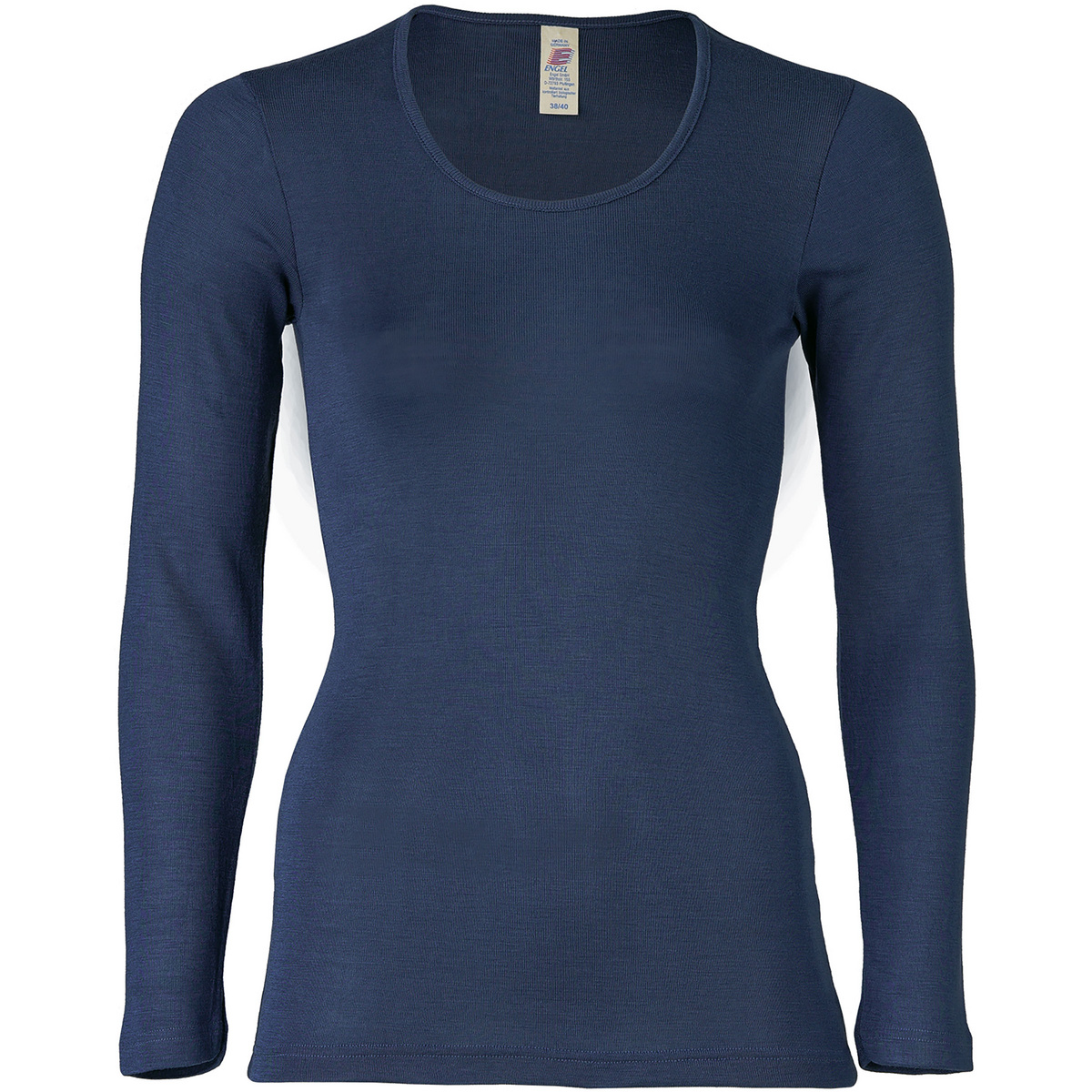 Engel Damen Longsleeve (Größe M, blau)