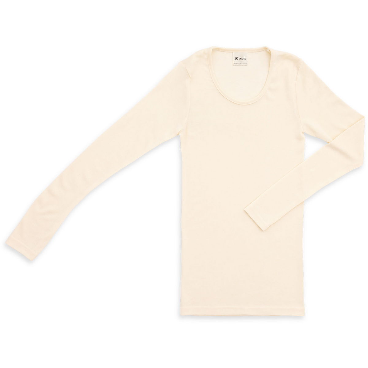 Engel Damen Longsleeve (Größe M, weiss)