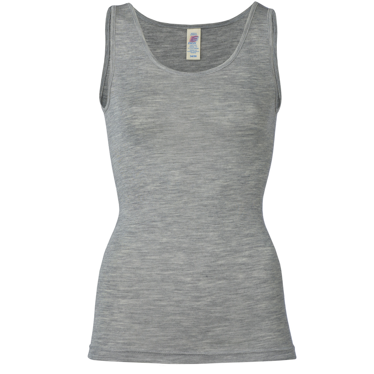 Engel Donna Canotta (Taglia M, Grigio)