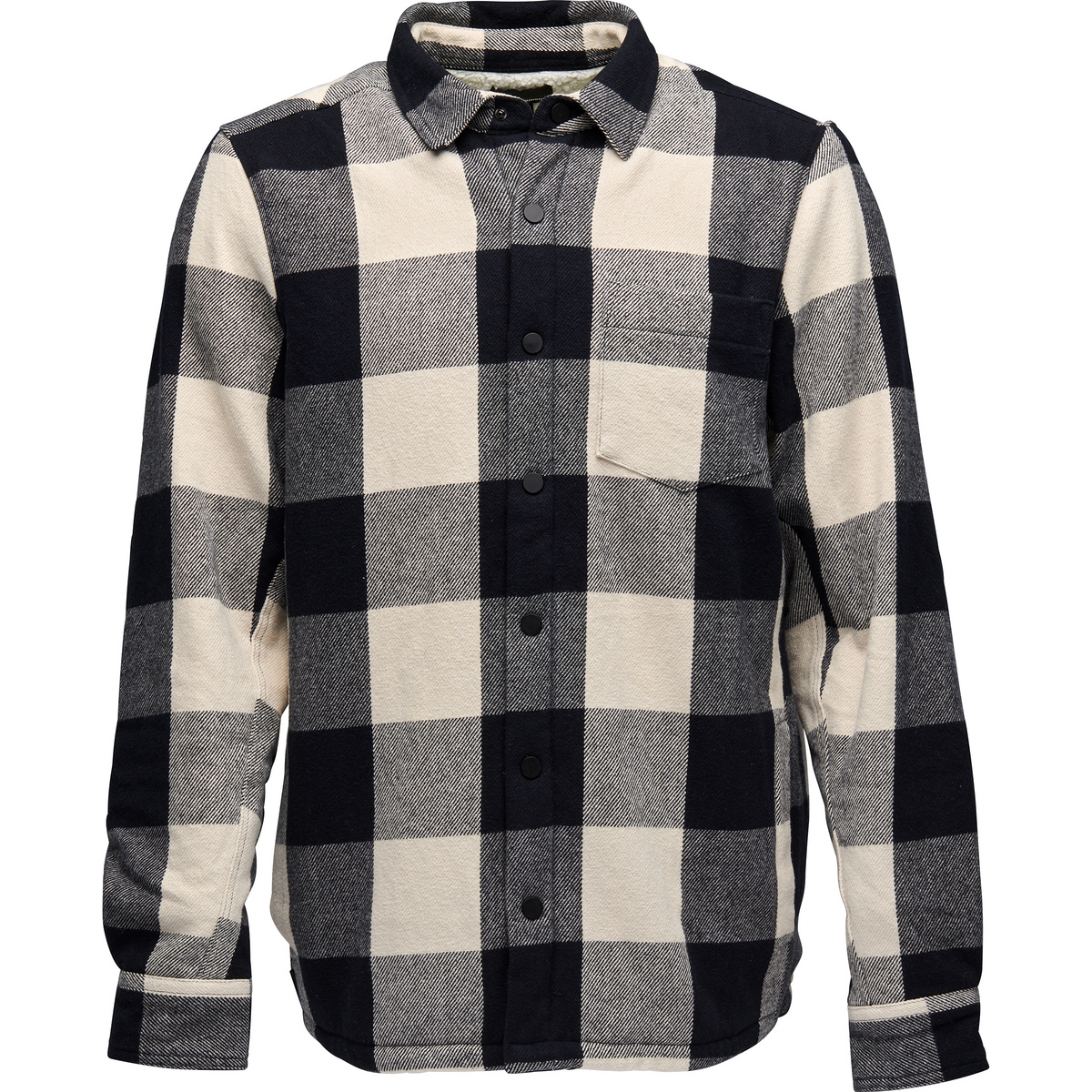 Image of Black Diamond Uomo Camicia con orlo foderato in flanella Project