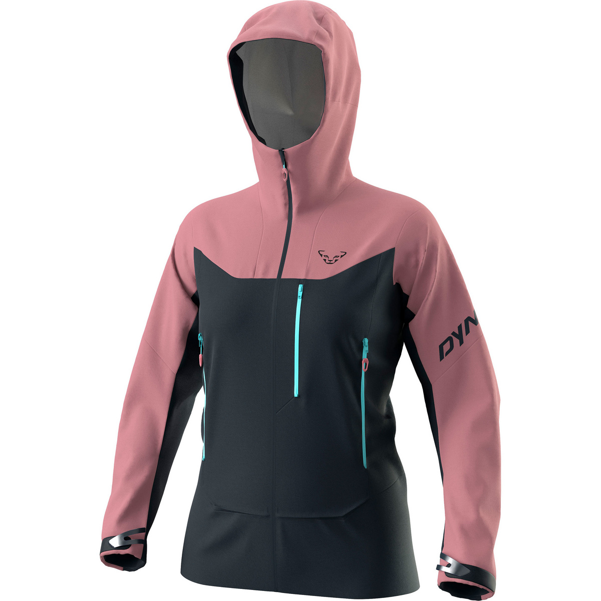 Dynafit Damen Radical Softshell Jacke (Größe L, pink)