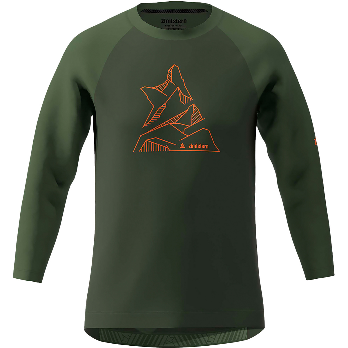 Zimtstern Herren PureFlowz Trikot (Größe M, oliv)