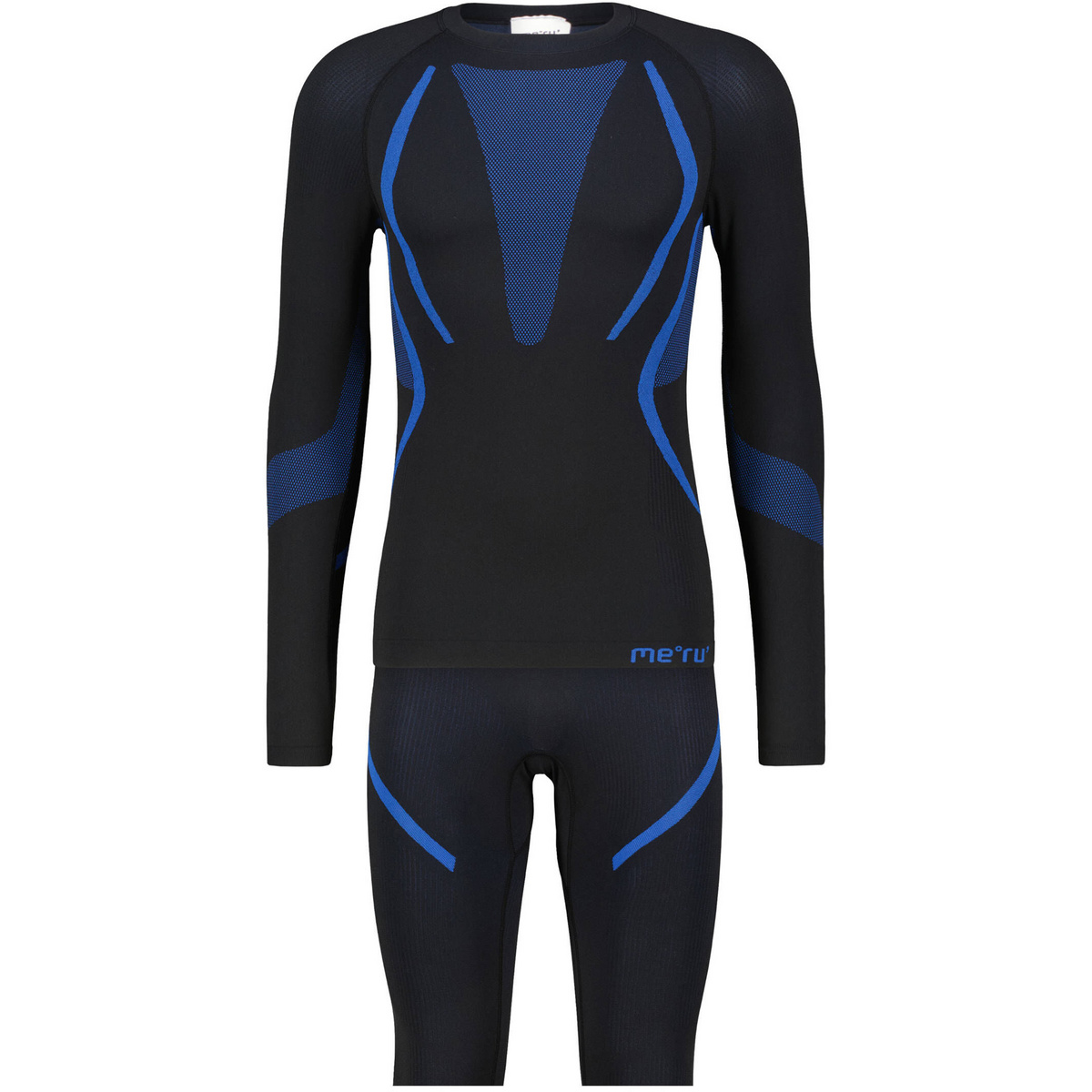 Meru Herren Tununak Unterwäsche Set (Größe XL, schwarz)