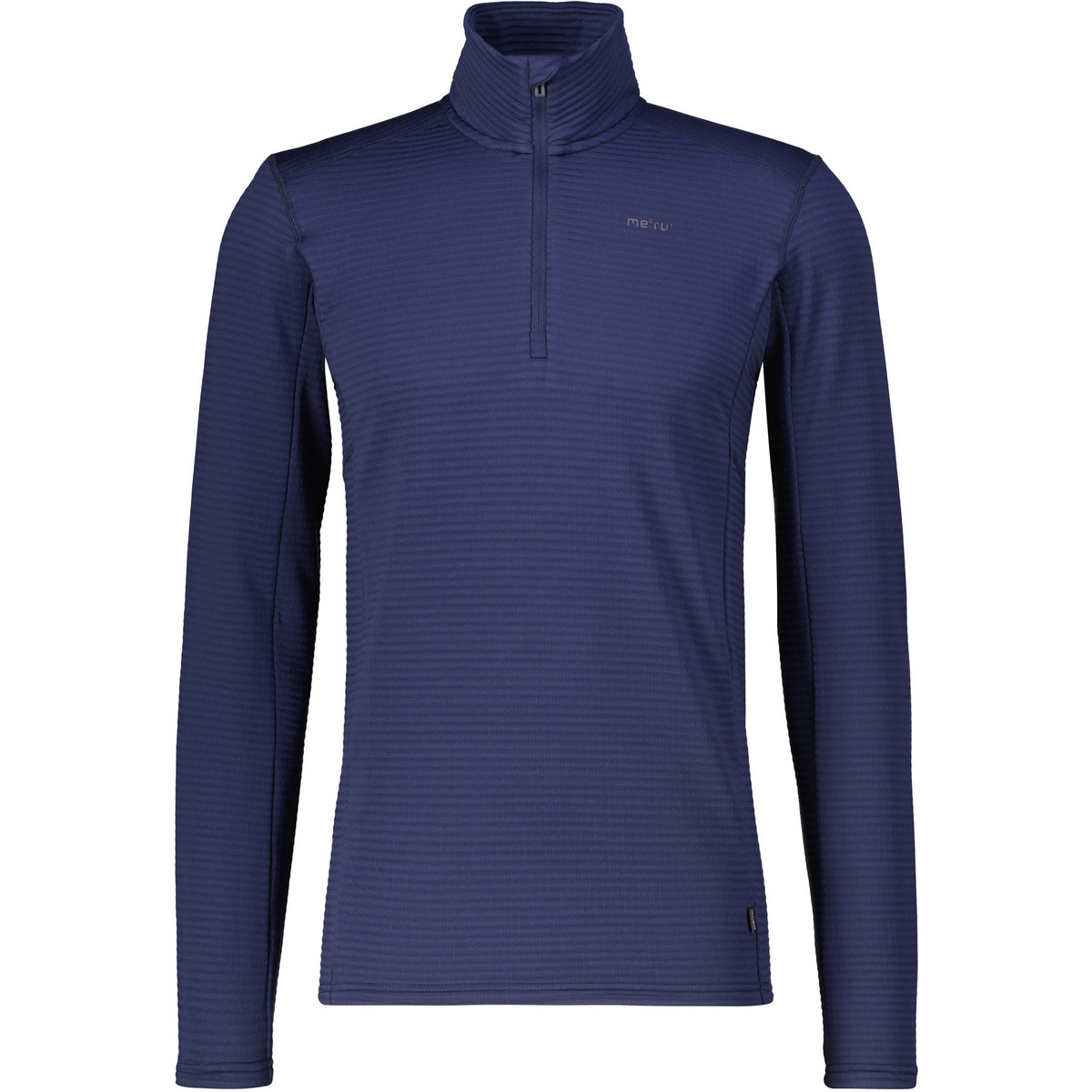 Bergzeit Basics Uomo Maglia a maniche lunghe Langesund Meru (Taglia S, Blu)