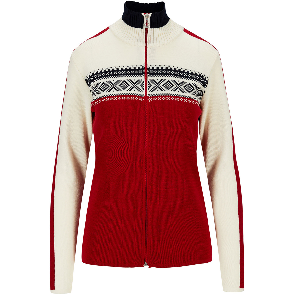 Dale of Norway Damen Dystingen Jacke (Größe L, rot)