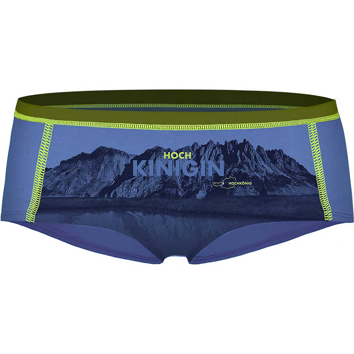 Ein schöner Fleck Erde Donna Mutande Hochkiningin (Taglia S, Blu)