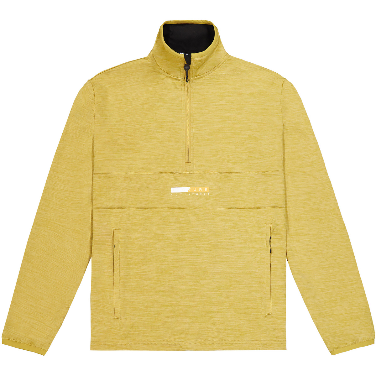 Picture Damen Tahita 1/4 Grid Fleece Pullover (Größe XS, gelb)