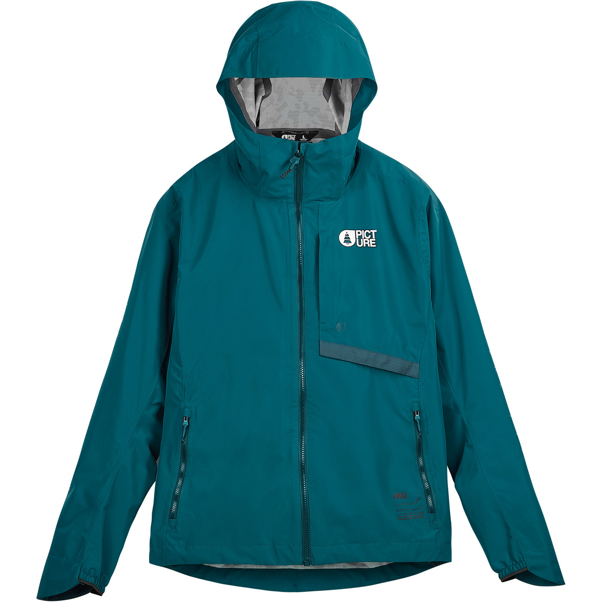 Picture Femme Veste Granity + 2.5l (taille XL, Bleu)