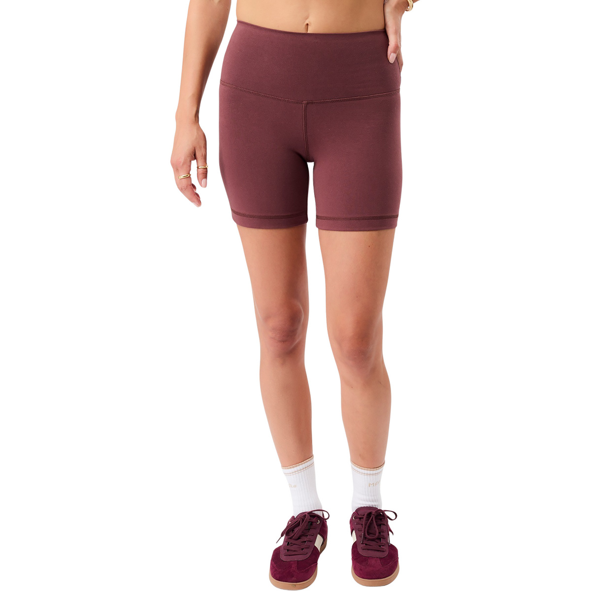 Mandala Donna Pantaloncini Modern Biker (Taglia L, Rosso)