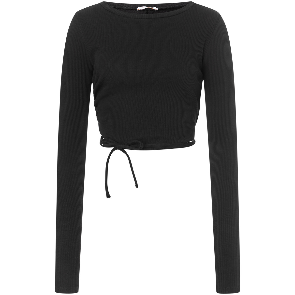 Mandala Femme T-shirt long Halfmoon (taille L, Noir)