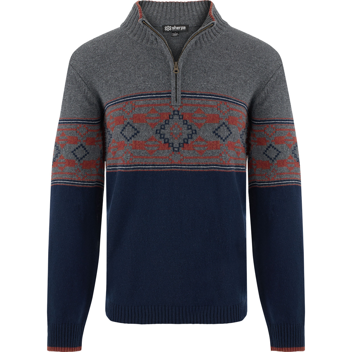 Image of Sherpa Adventure Gear Uomo Maglione 1/4 zip Tej Eco