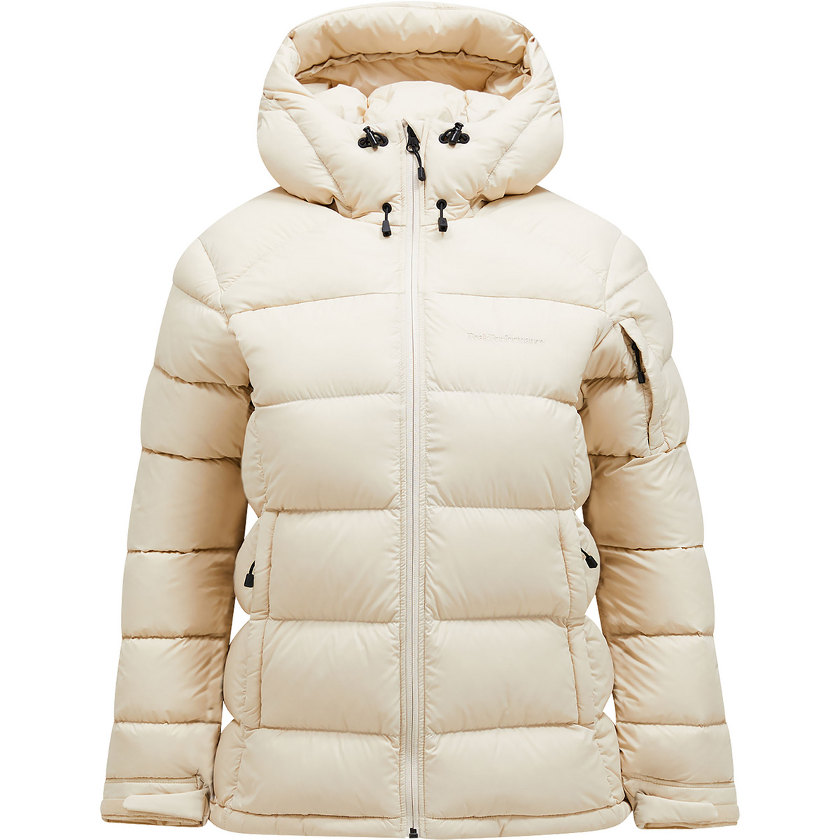 Peak Performance Damen Frost Down Jacke (Größe XS, beige)