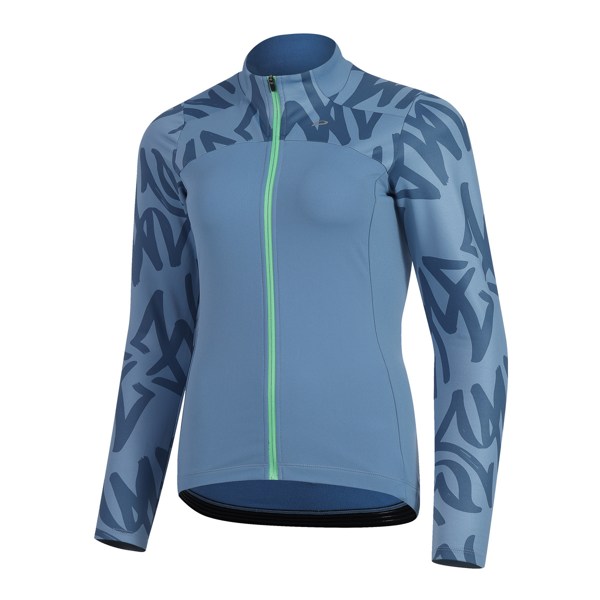 Protective Damen Pitch Radtrikot (Größe M, blau)