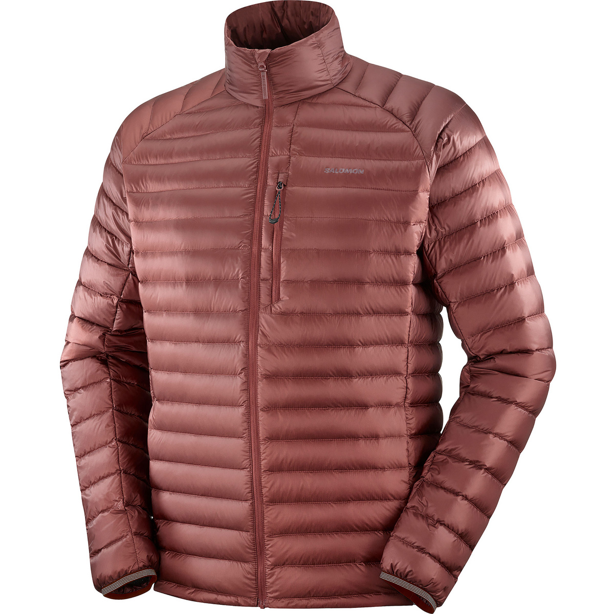 Salomon Uomo Piumino Elixir Micro (Taglia L, Marrone)