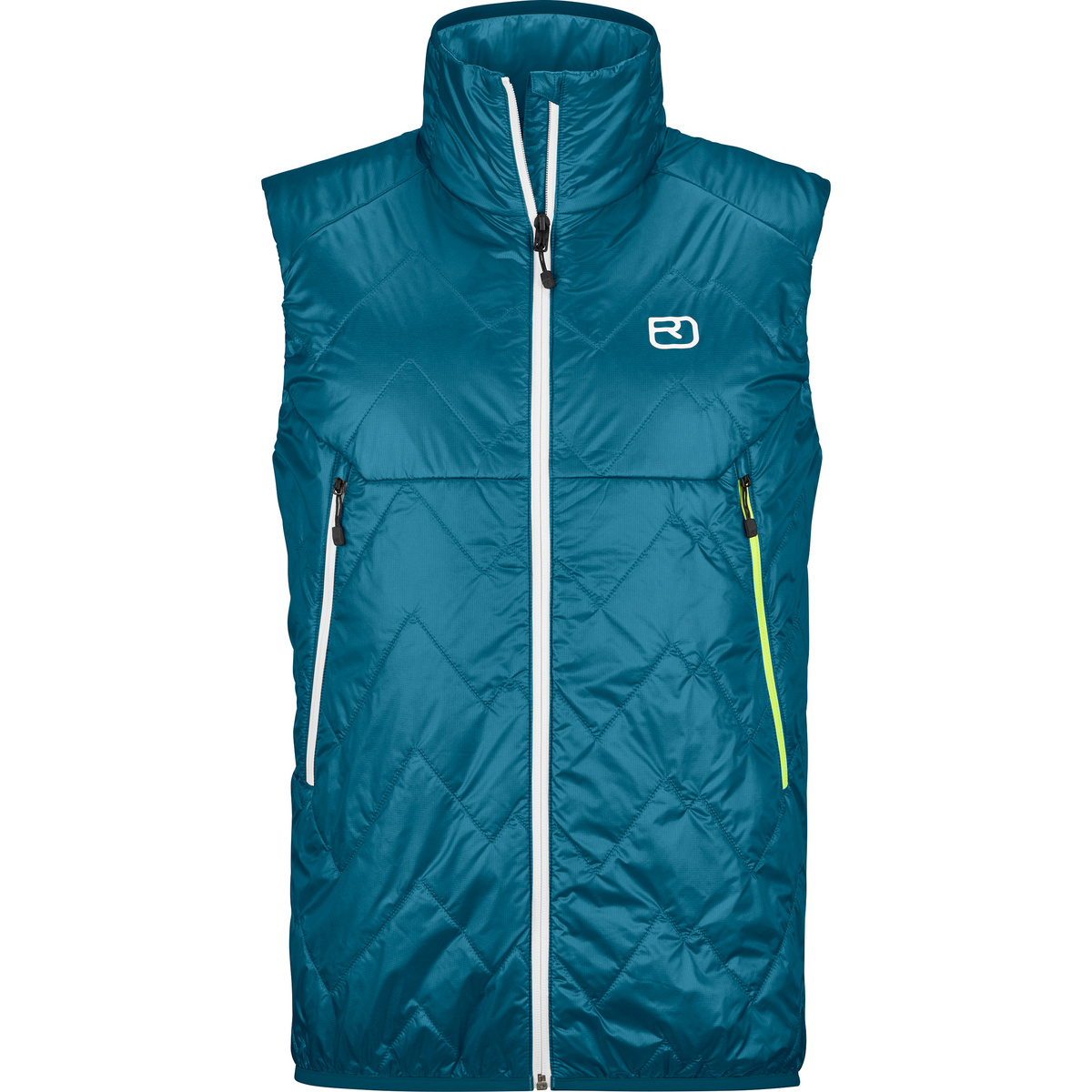 Ortovox Uomo Gilet Swisswool Piz Vial (Taglia M, Blu)