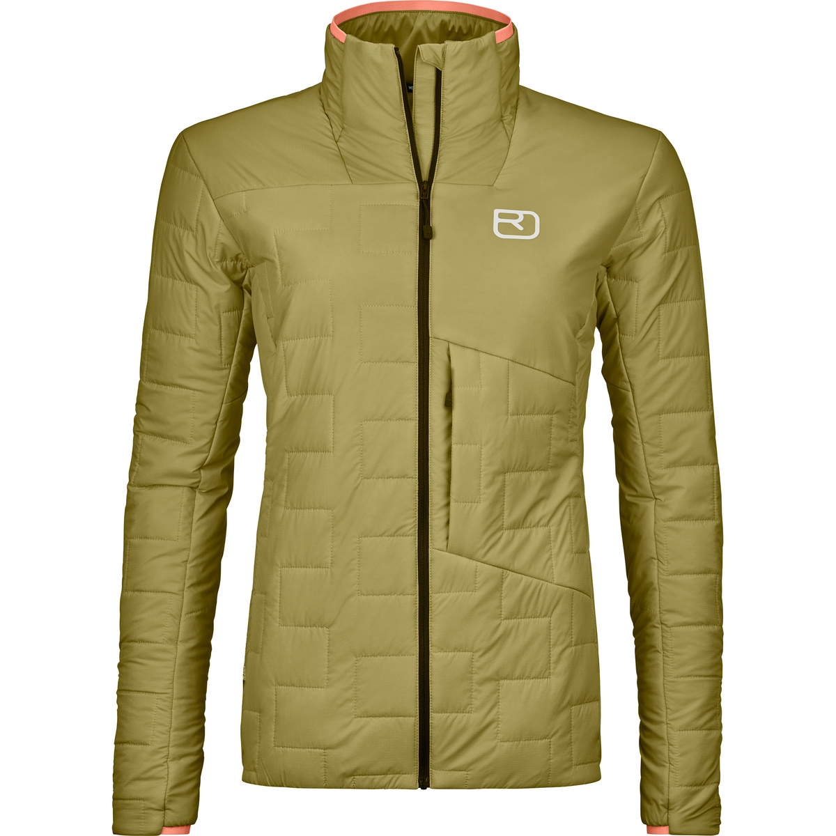 Ortovox Damen Swisswool Piz Segnas Jacke (Größe S, oliv)