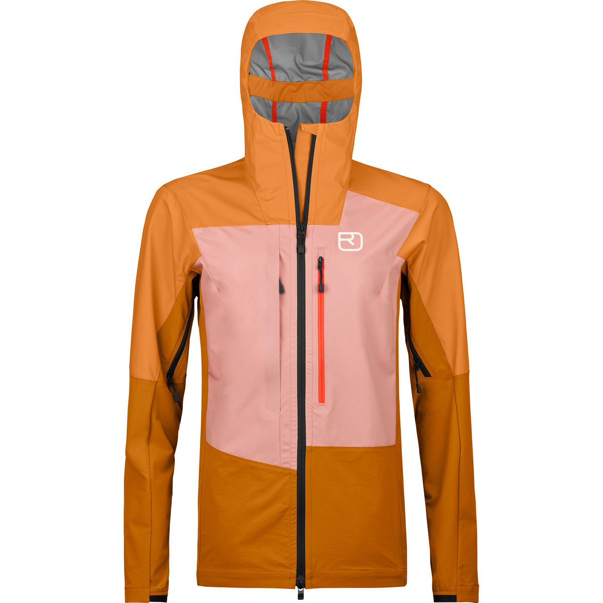 Ortovox Damen Mesola Jacke (Größe XL, orange)