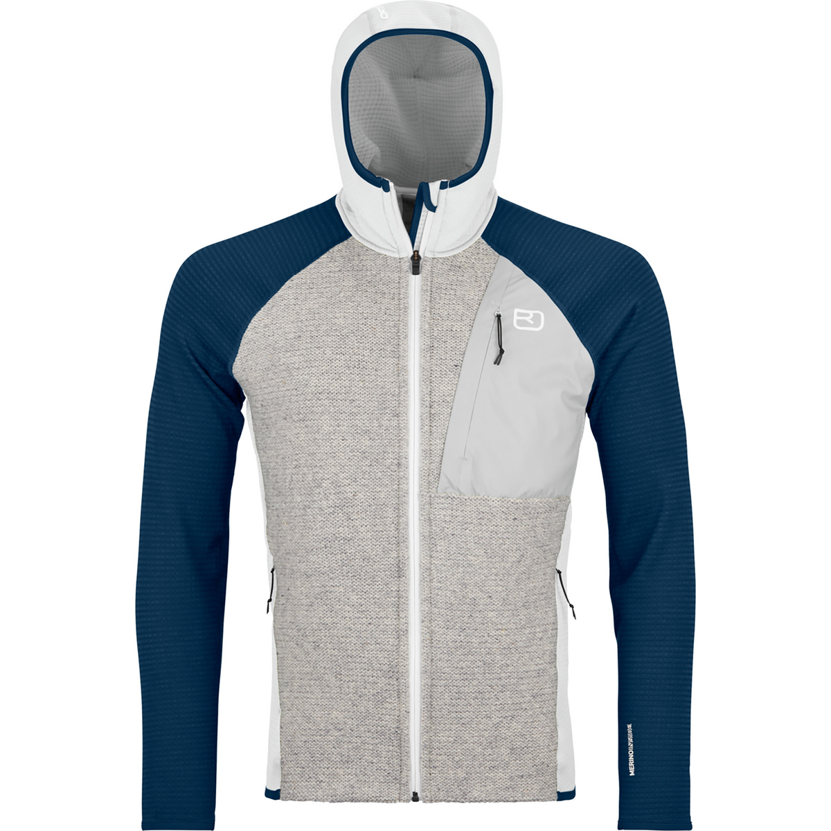Image of Ortovox Uomo Giacca con cappuccio Fleece GP Classic Knit