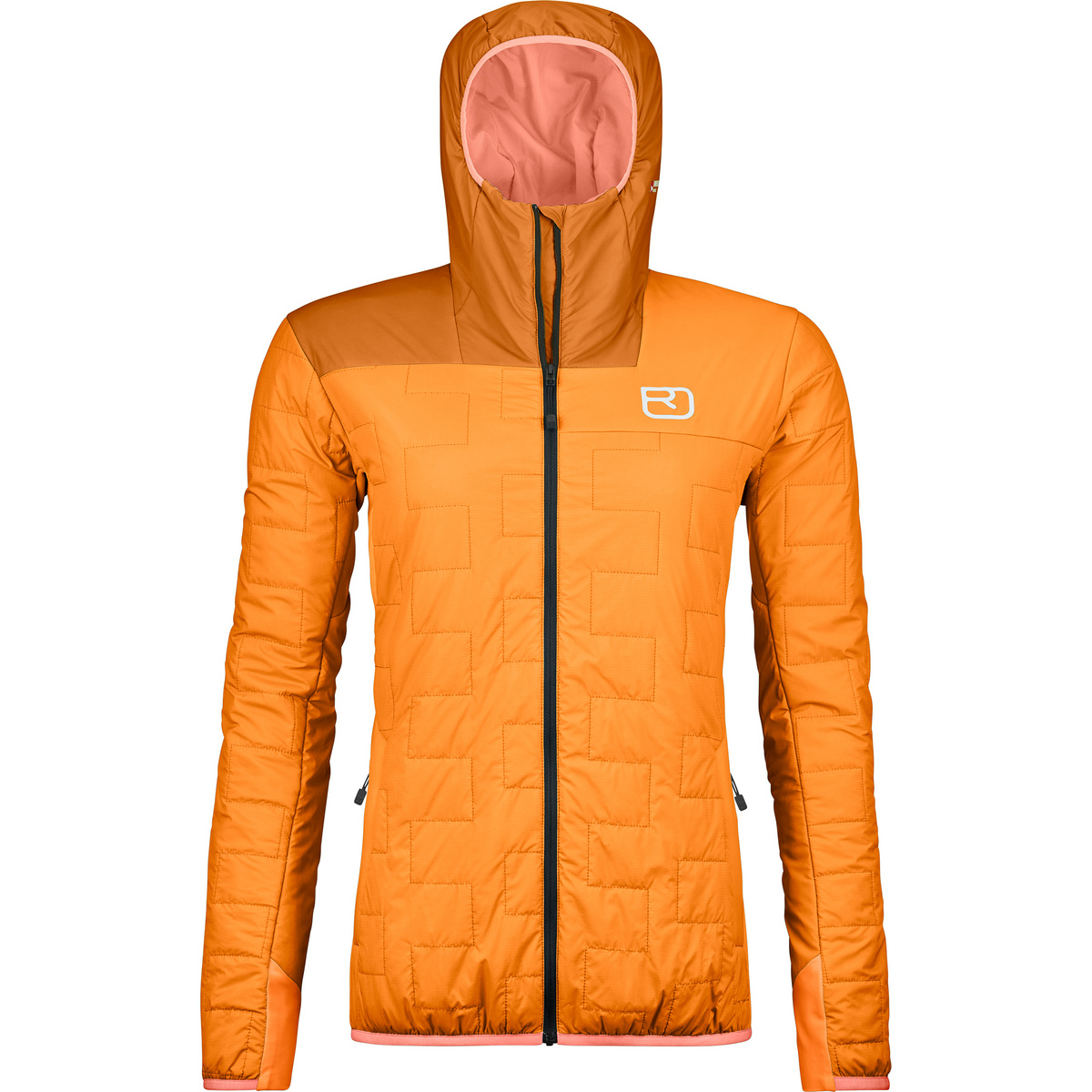 Ortovox Damen Swisswool Piz Badus Jacke (Größe XS, orange)