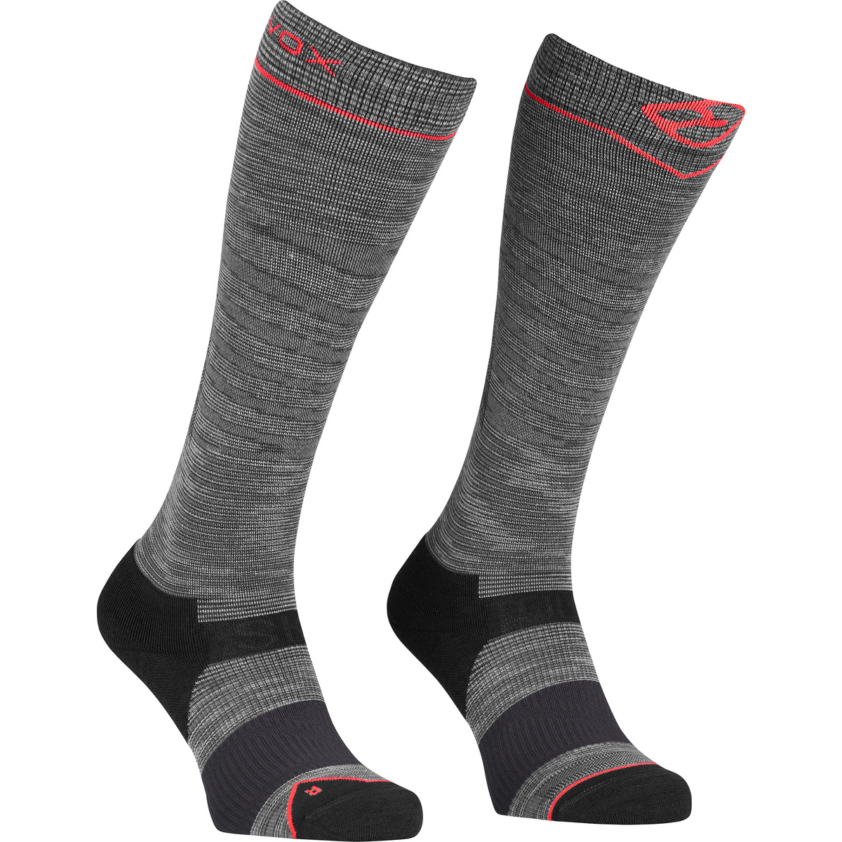 Ortovox Donna Calze Ski Tour LT Comp (Taglia 35 , Grigio)