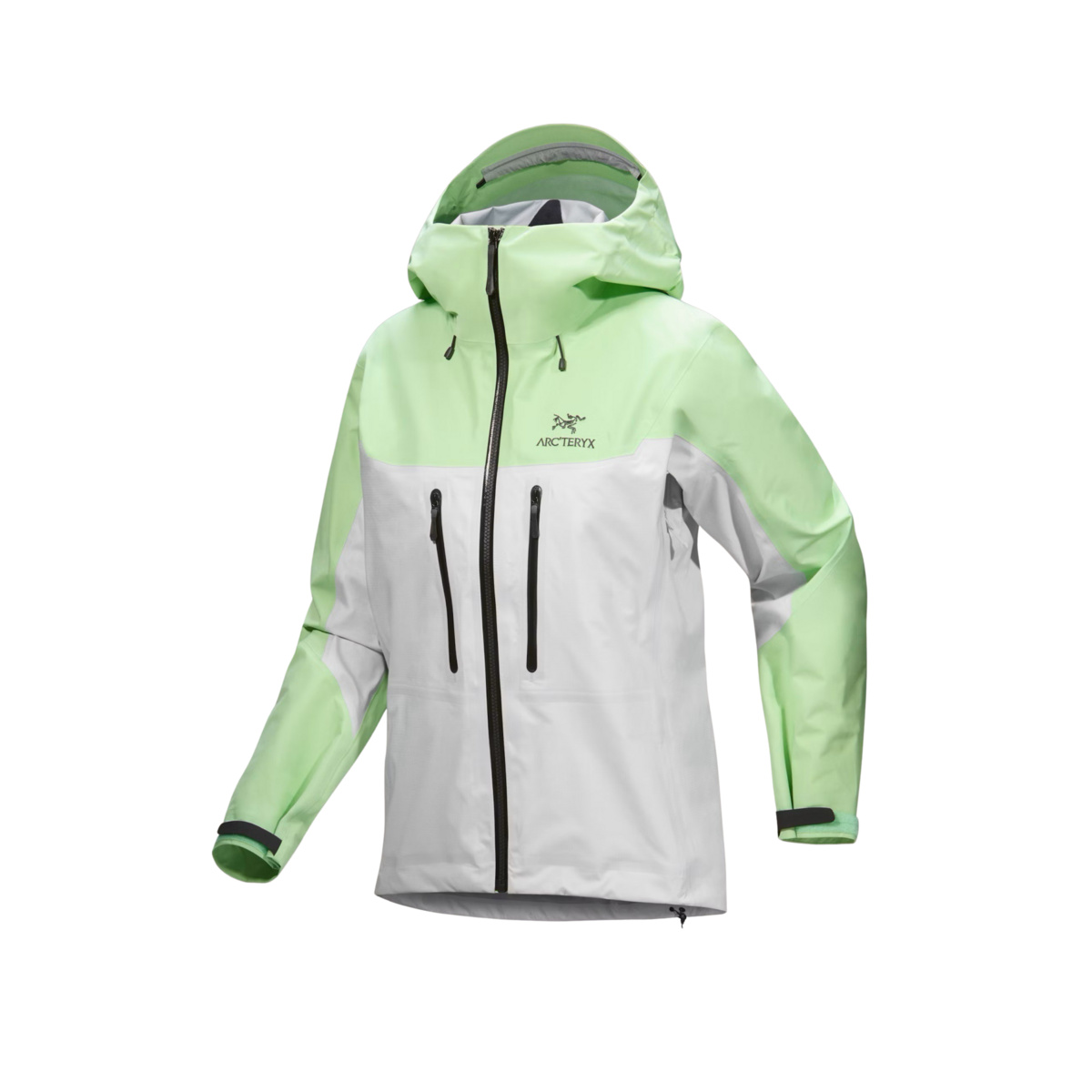 Arcteryx Damen Alpha Jacke (Größe L, gruen)