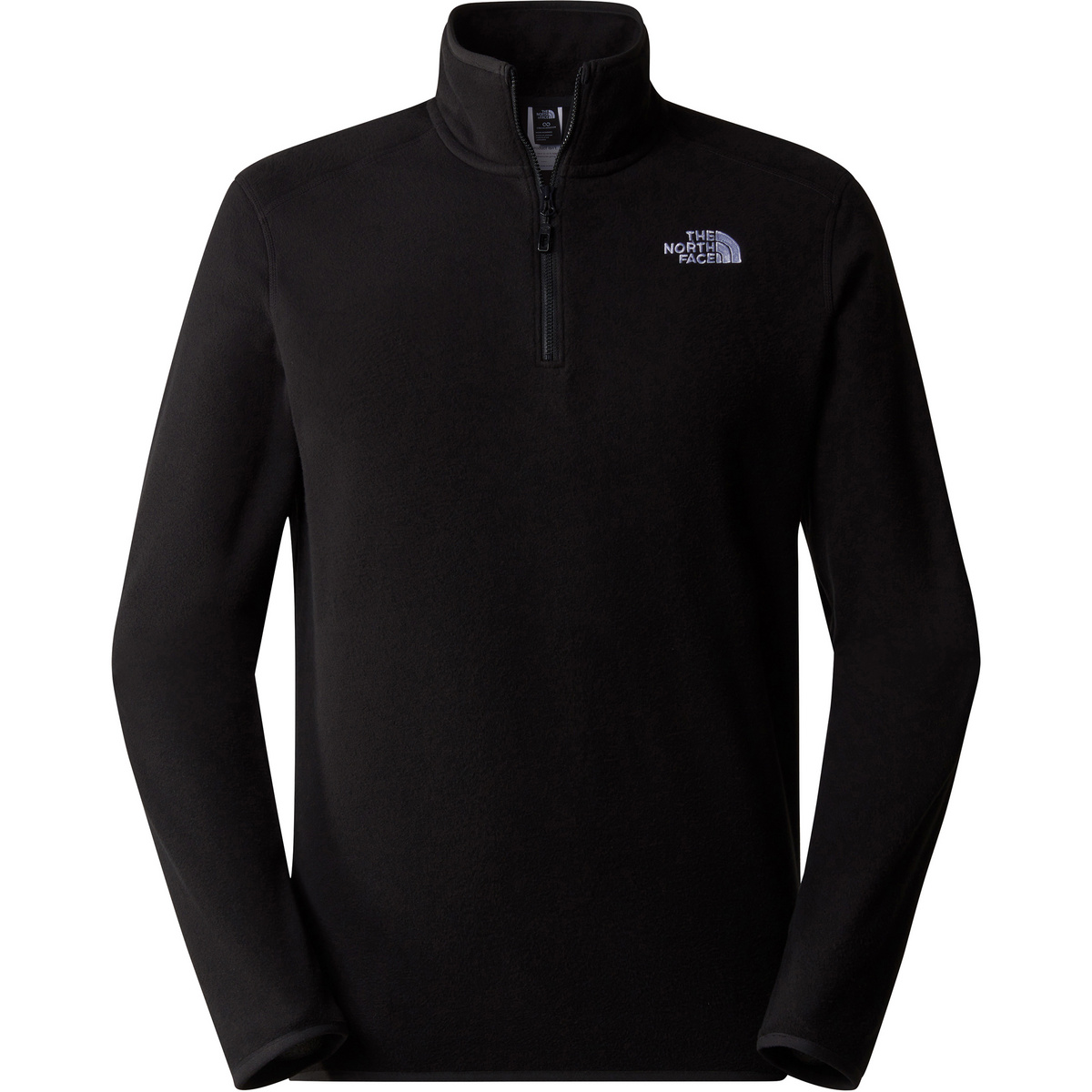 The North Face Herren 100 Glacier 1/4 Zip Pullover (Größe M, schwarz)