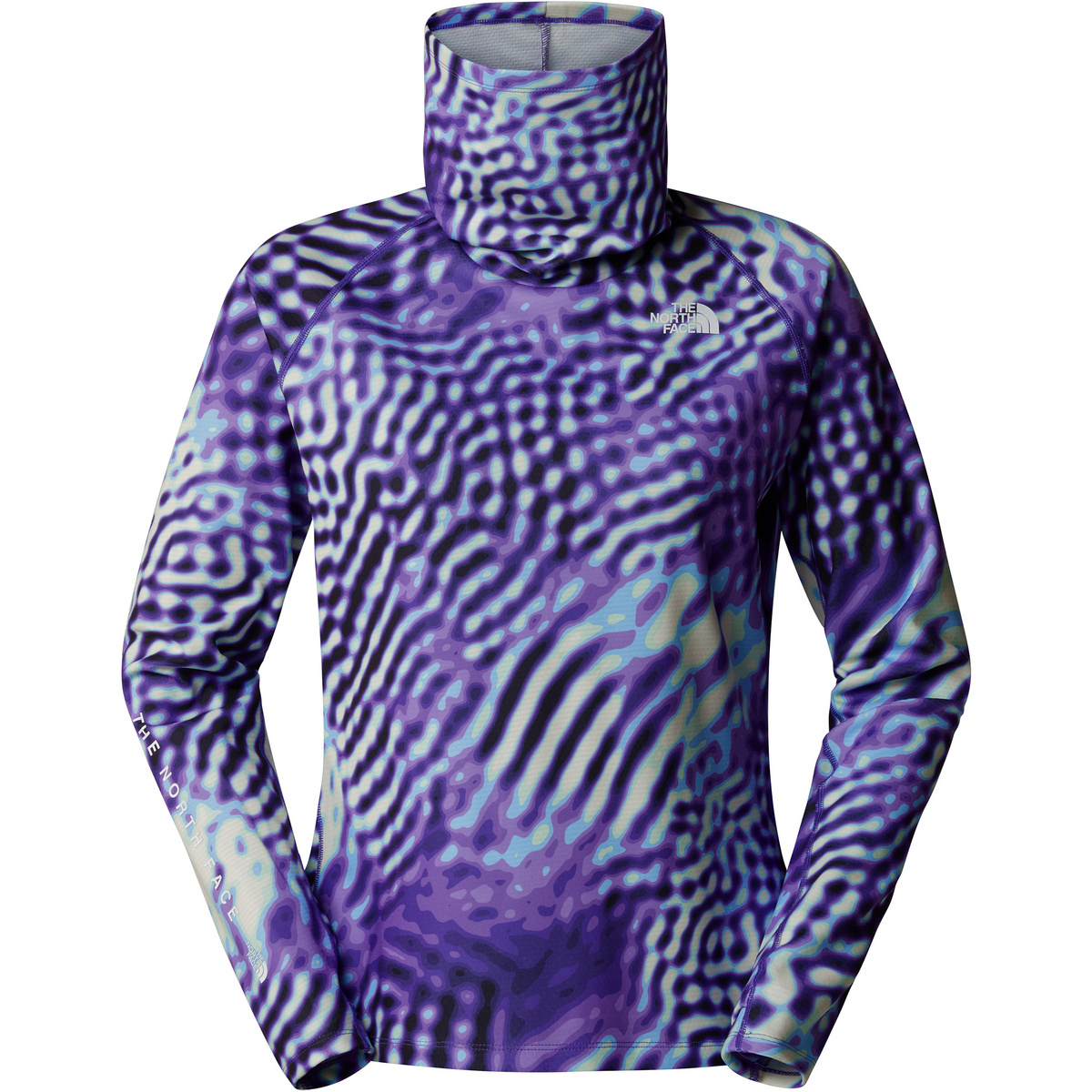 The North Face Donna Maglia a manica lunga Baselayer Dragline (Taglia XS, Viola)