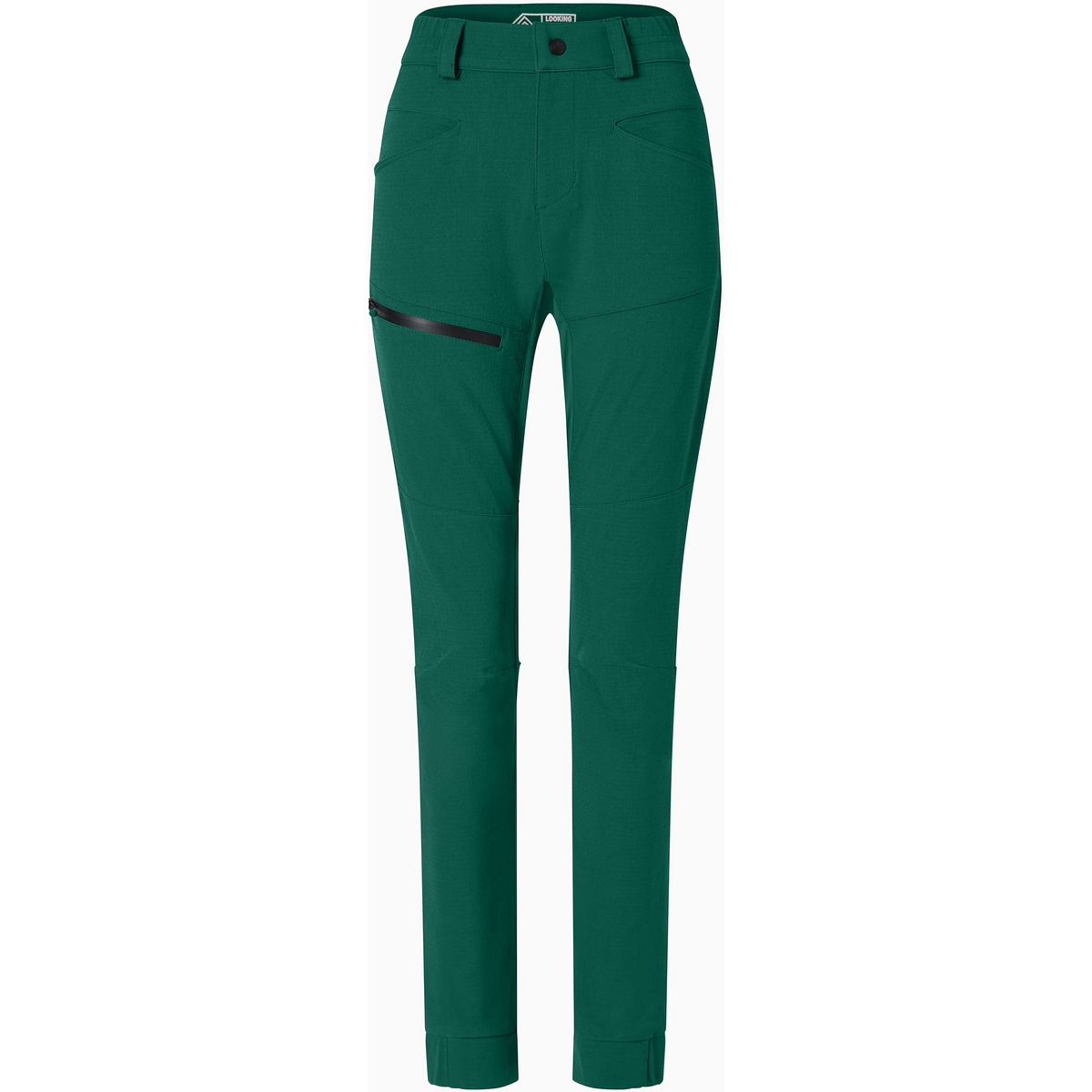 Looking for Wild Femme Pantalon F208 (taille XS, Vert)