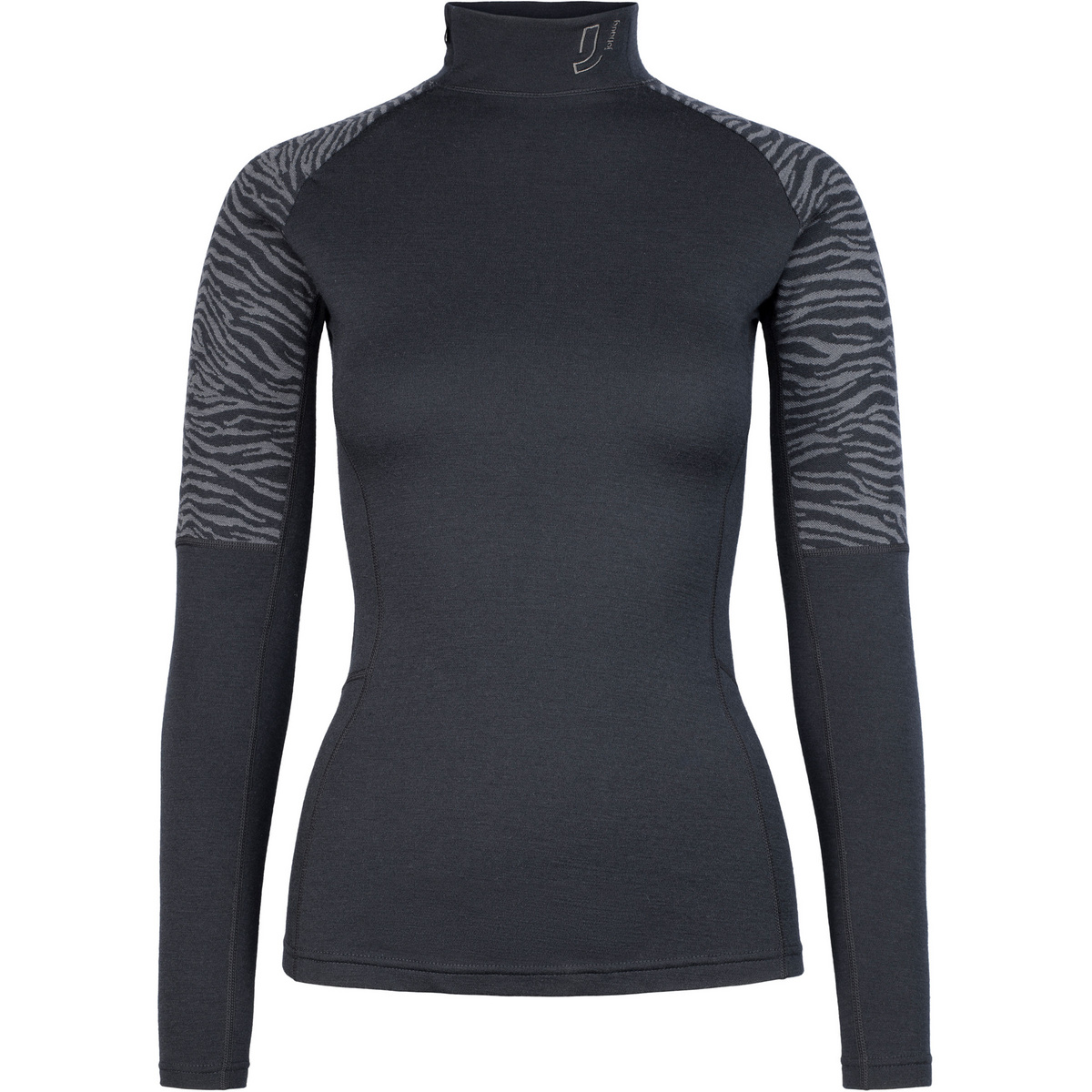 Johaug Damen Elevate Half Zip Longsleeve (Größe XS, schwarz)
