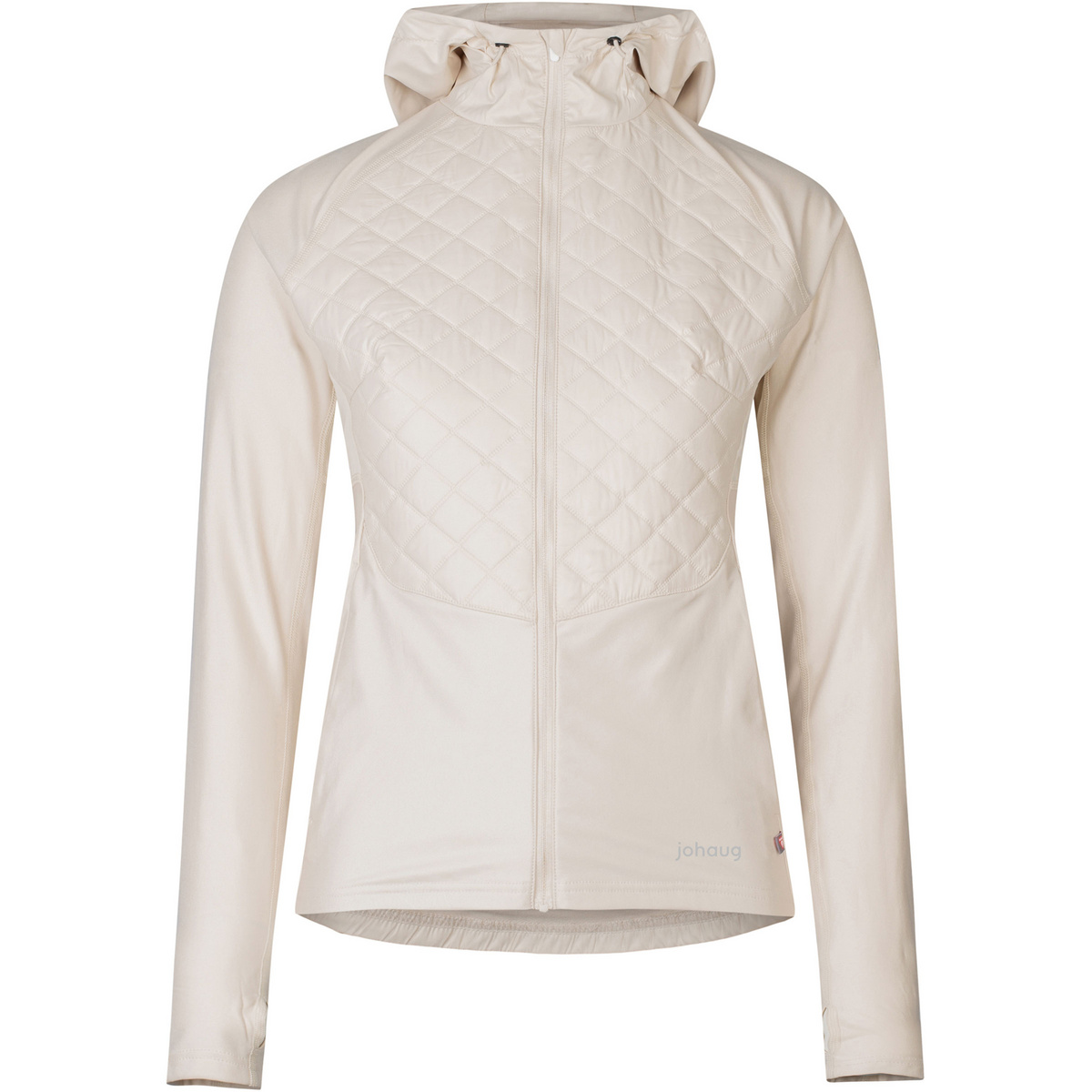 Johaug Damen Advance Hybrid Jacke (Größe XL, weiss)