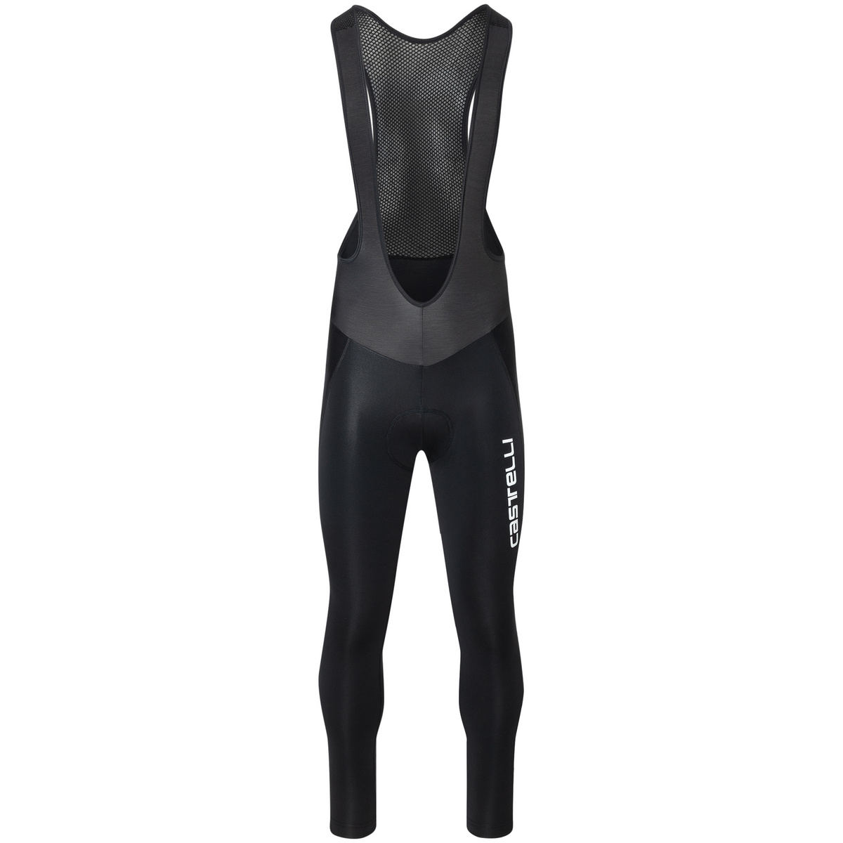 Castelli Homme Collants à bretelles long Entrata Wind (taille S, Noir)