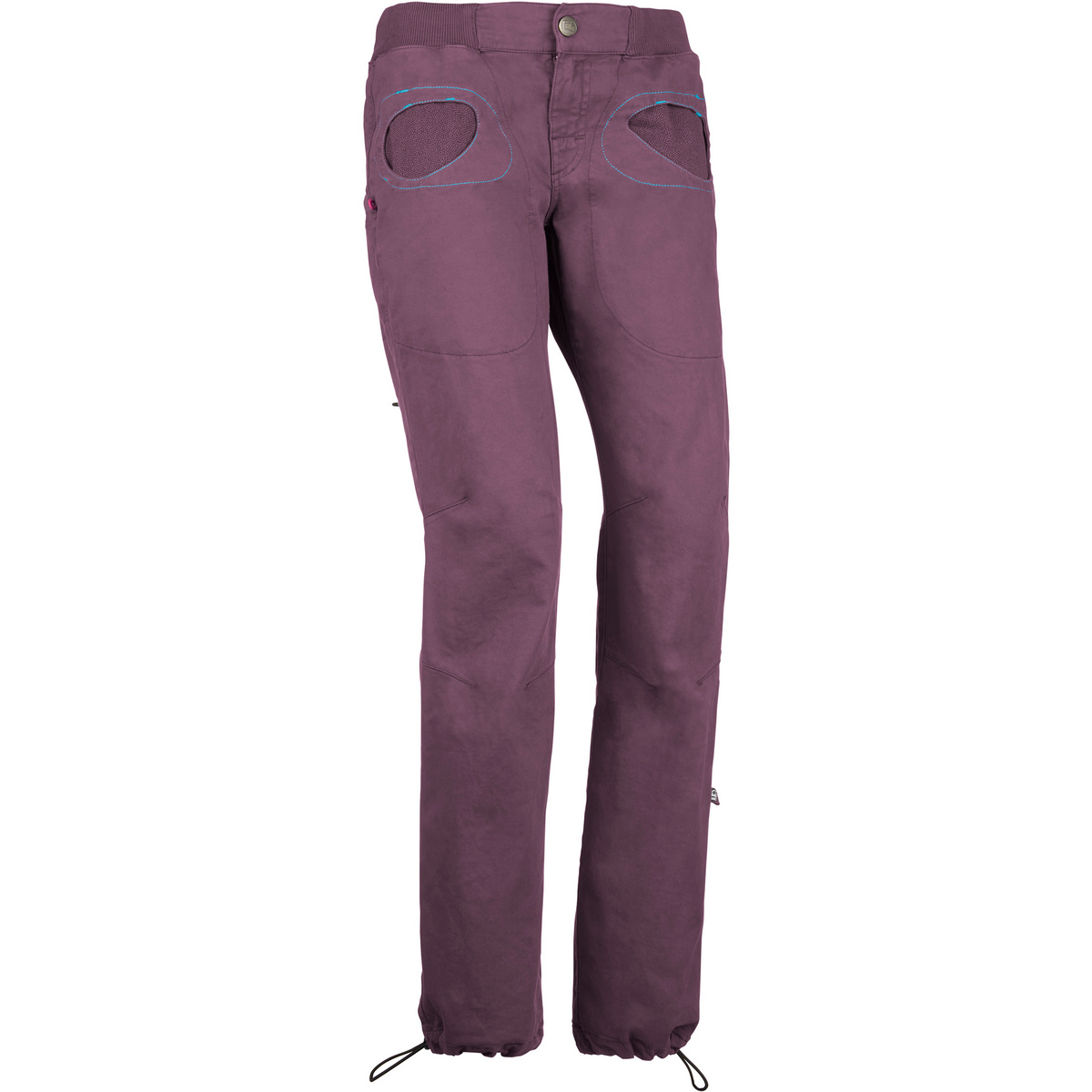 E9 Femme Pantalon Onda Slim2 (taille L, Violet)
