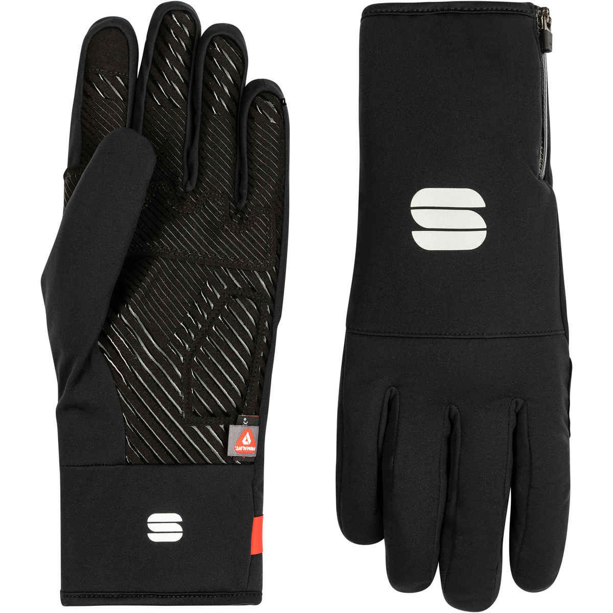 Sportful Gants Fiandre (taille S, Noir)
