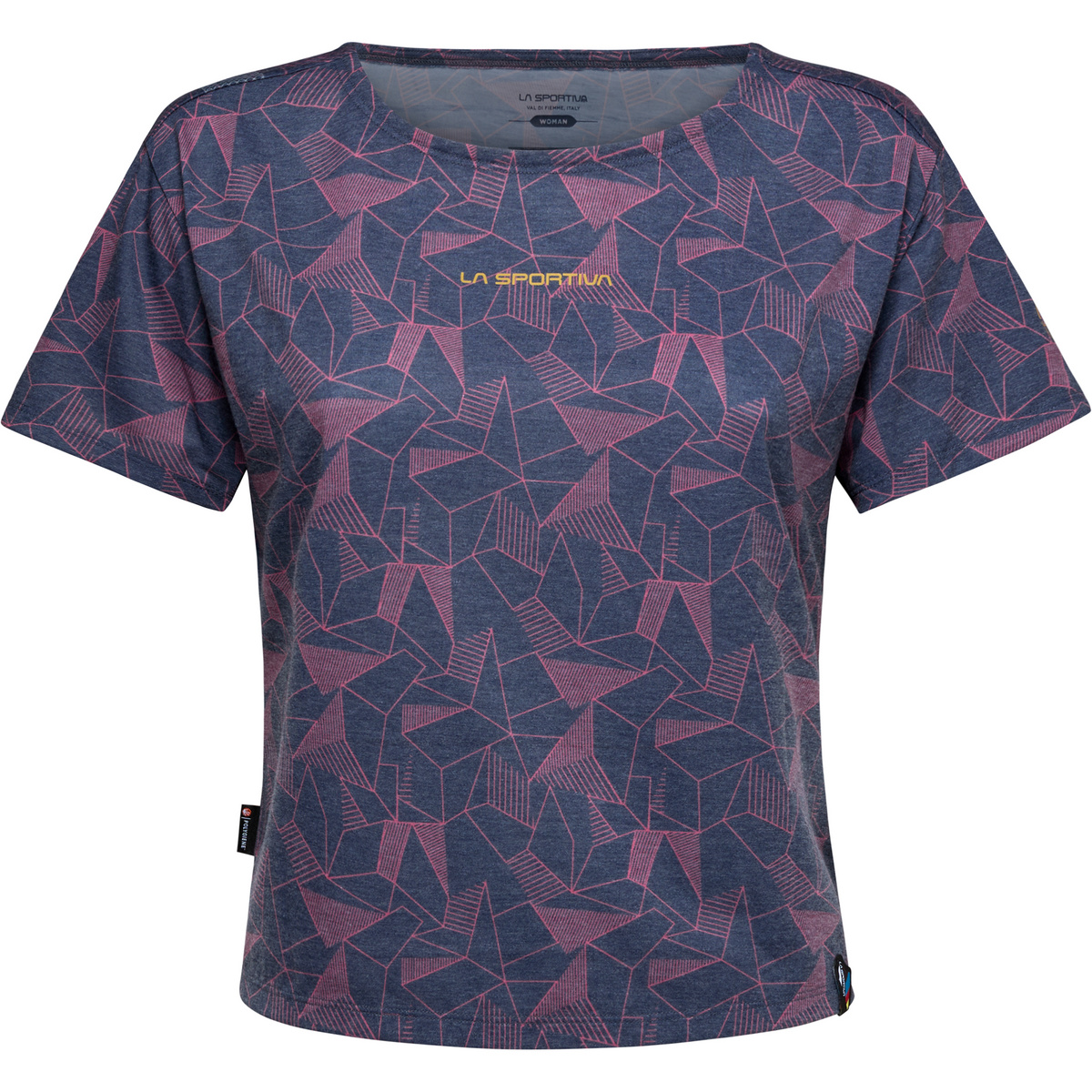 La Sportiva Donna Maglia a manica corta Dimension (Taglia M, Blu)
