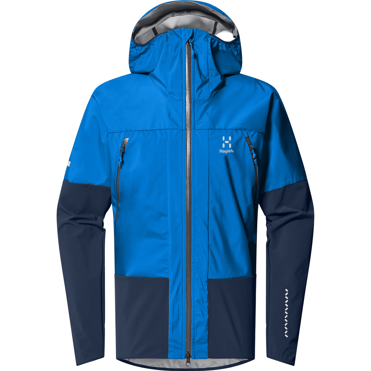 Haglöfs Herren L.I.M Hybrid Touring Hoodie Jacke (Größe S, blau)