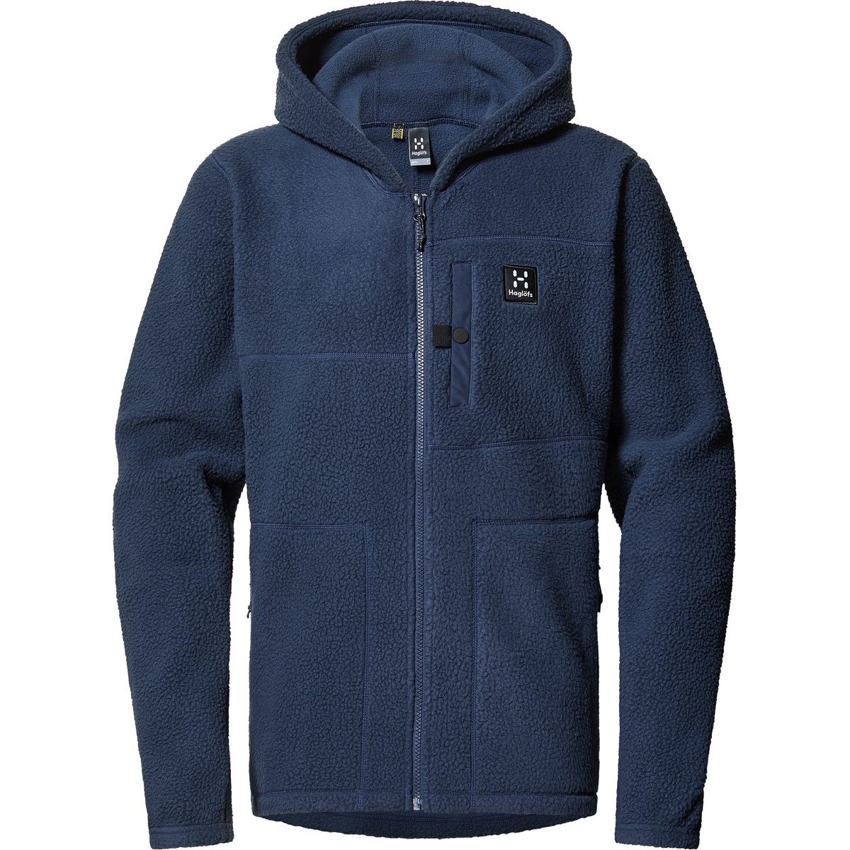 Haglöfs Homme Veste Malung Pile Hoodie (taille L, Bleu)