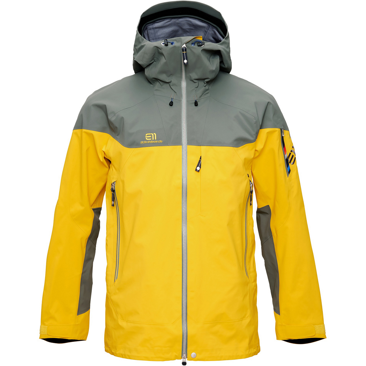 Elevenate Herren Bec de Rosses XI Jacke (Größe M, gelb)