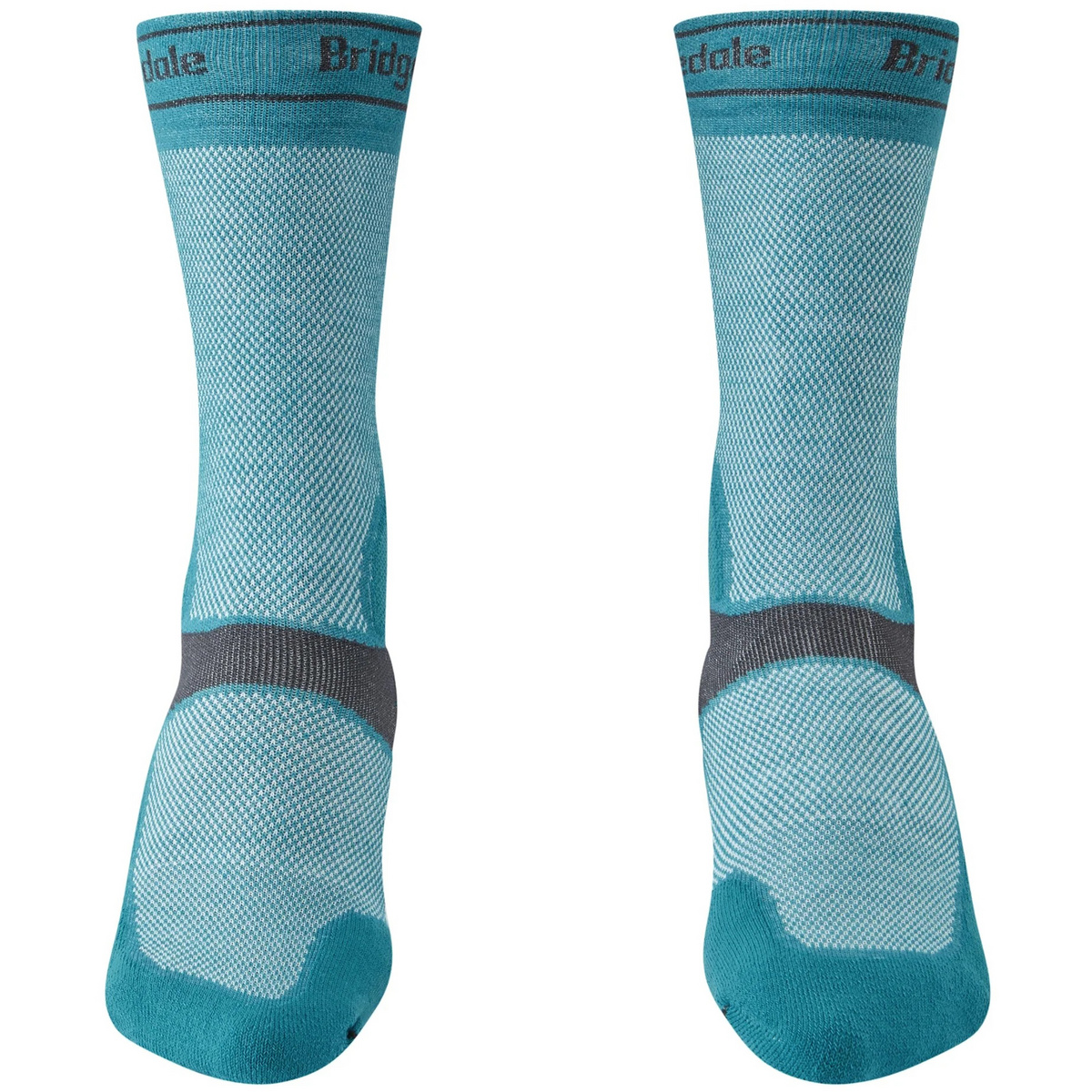 Bridgedale Donna Calzini MTB Summer Weight T2 Coolmax (Taglia 38 , Turchese)