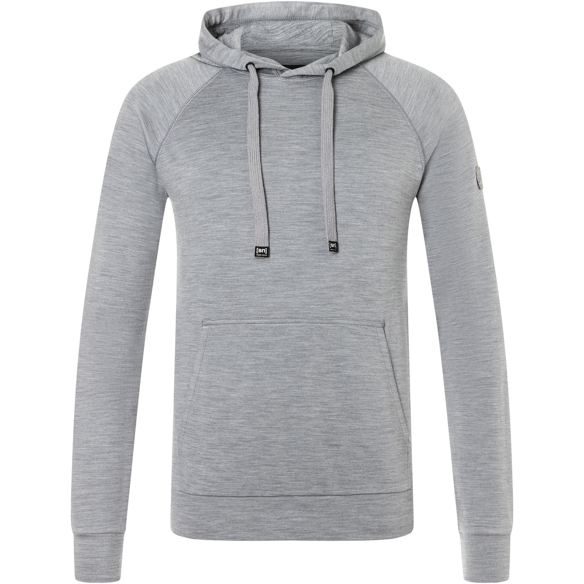 Super.Natural Herren Favourite Bio Hoodie (Größe L, grau)