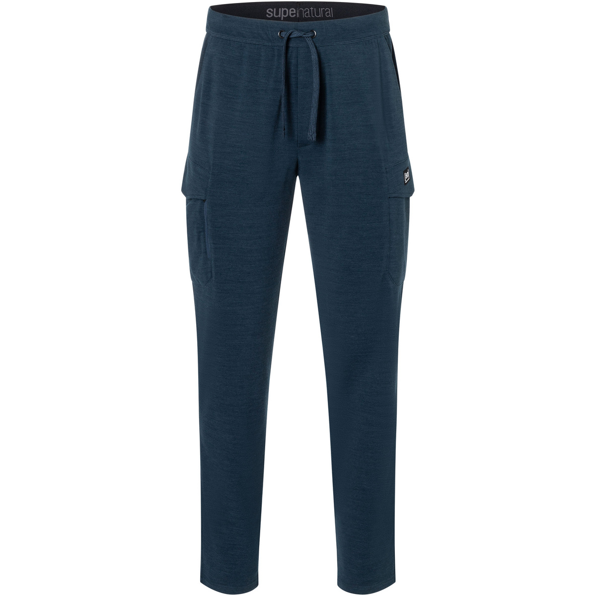 Super.Natural Herren Contact Cargo Hose (Größe L, blau)