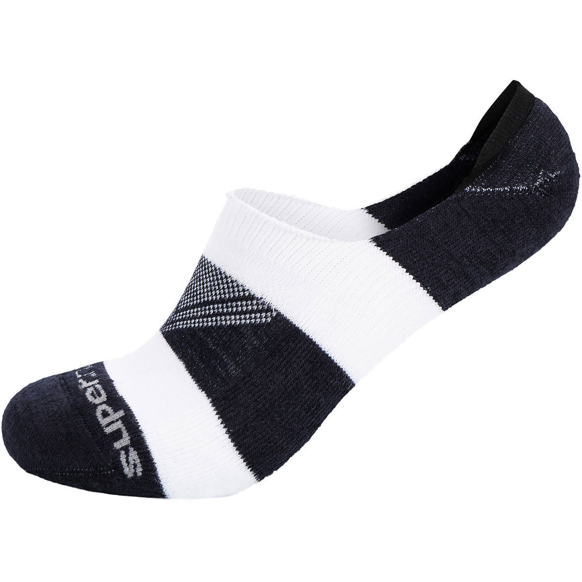 Image of Super.Natural Calze Invisible Stripe confezione da 2 paia