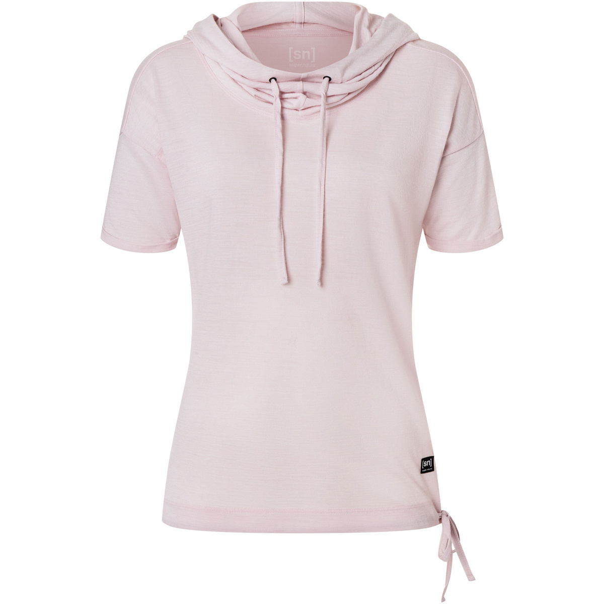 Super.Natural Donna Felpa con cappuccio Justshort (Taglia S, rosa)
