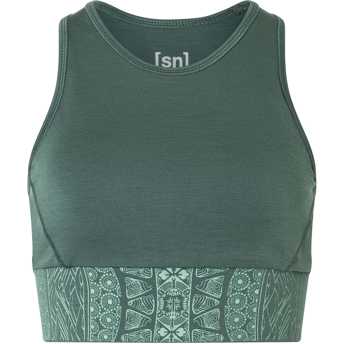 Super.Natural Damen Arabesque LF Sport BH (Größe XL, gruen)