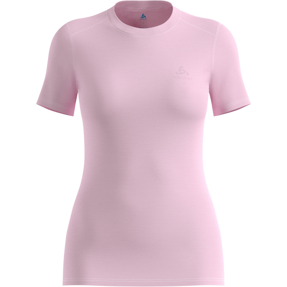 Odlo Damen Merino 160 Bl Crew Neck T-Shirt (Größe L, rosa)
