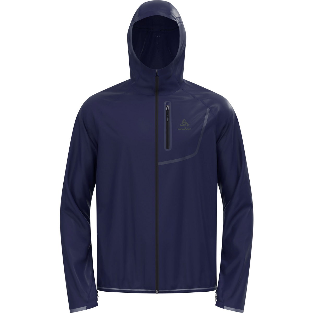 Odlo Herren Zeroweight Dual Dry Pk Jacke (Größe XXL, blau)
