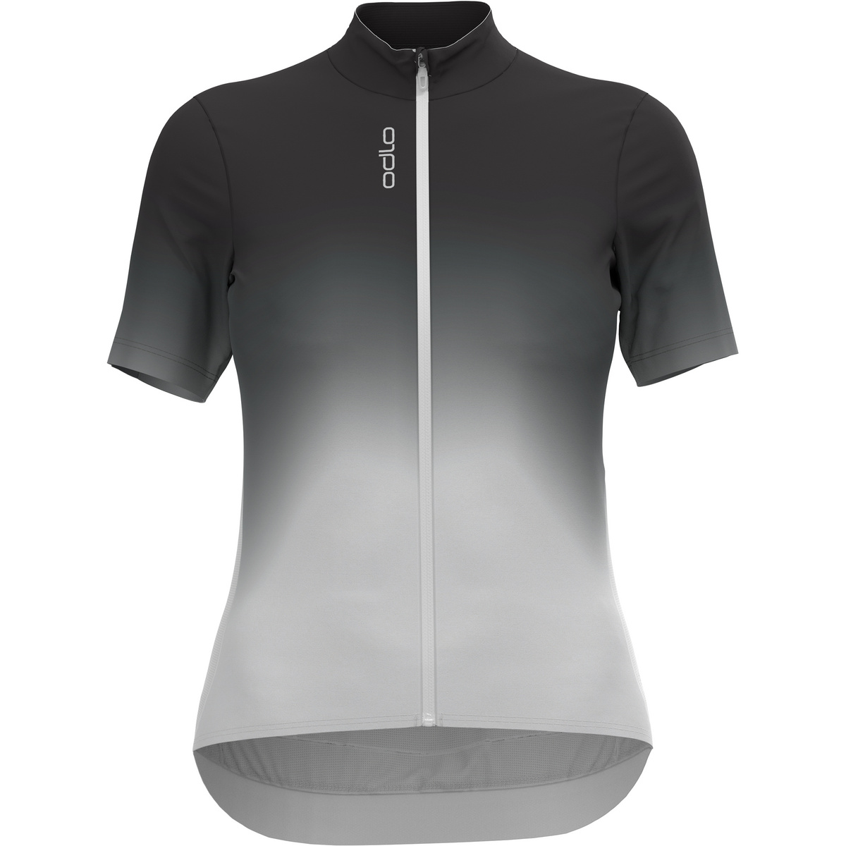 Odlo Damen Zeroweight Chill-Tec Print Radtrikot (Größe L, weiss)