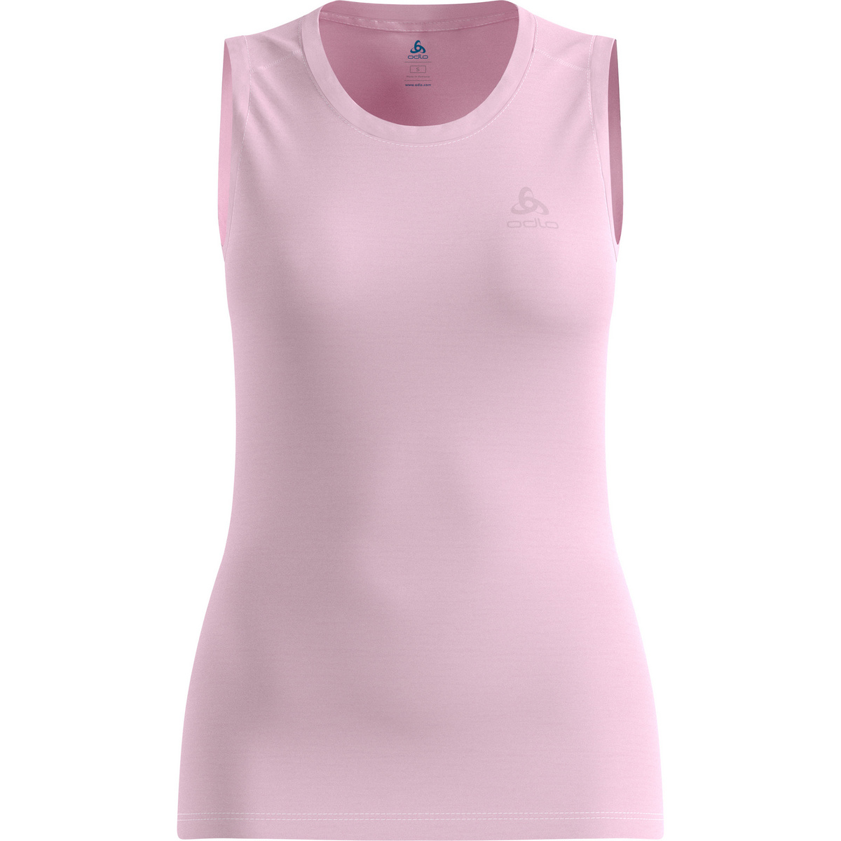 Odlo Damen Merino 160 Bl Crew Neck Top (Größe S, rosa)